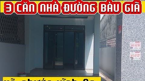 Tập 131.  Lô đất có sẵn 3 căn nhà  mặt tiền Bàu Giã xã Phước vĩnh An Củ Chi  #nhadatcuchigiare