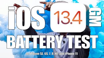 iOS 13.4 Battery Life / Performance Test. Has battery life gotten better?
