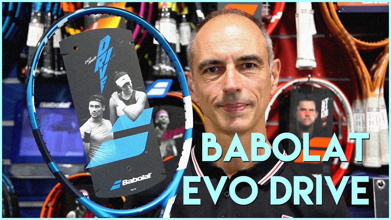 PRÉSENTATION DES BABOLAT EVO DRIVE - SPORTSYSTEM - YouTube