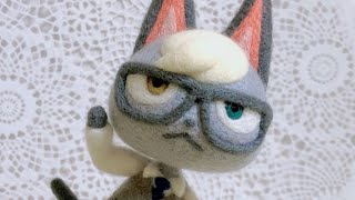 【あつ森】ジャック メイキング【羊毛フェルト】The process of making Raymond from wool felt.