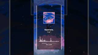 kid kaito - Sayonara. [Visualizer]  #indieartist #melodicrap #thekidlaroi #popmusic #liluzivert