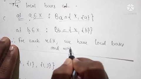 First countable space||Definition and examples||Bases and sub bases||Lecture 2