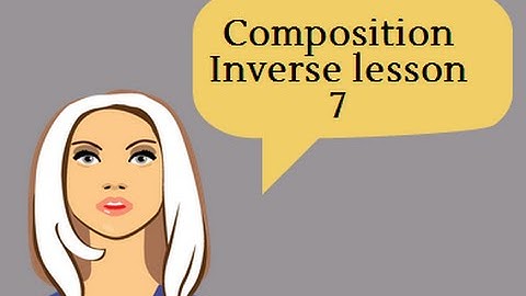 Function Lesson 7 "Inverse Functions and Graphs"