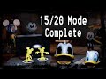 15/20 MODE COMPLETE! ALL MAX || Five Nights at Treasure Island Fanmade 1.0