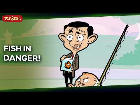 Mr Bean’s Goldfish Rescue Mission! | Mr Bean - Cartoons for Kids