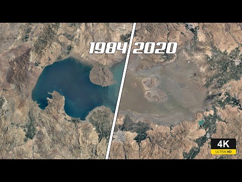 Video: Menghilangnya Danau Urmia di Iran