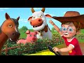 Old Macdonald Had A Farm Eieio | Animals Song | Beep Beep Nursery Rhymes