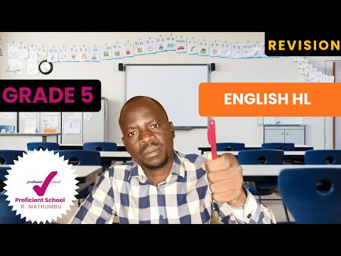 Grade 5 English Exam Revision Full Term 4 Paper Explained Proficient School Rudolph Mathumbu