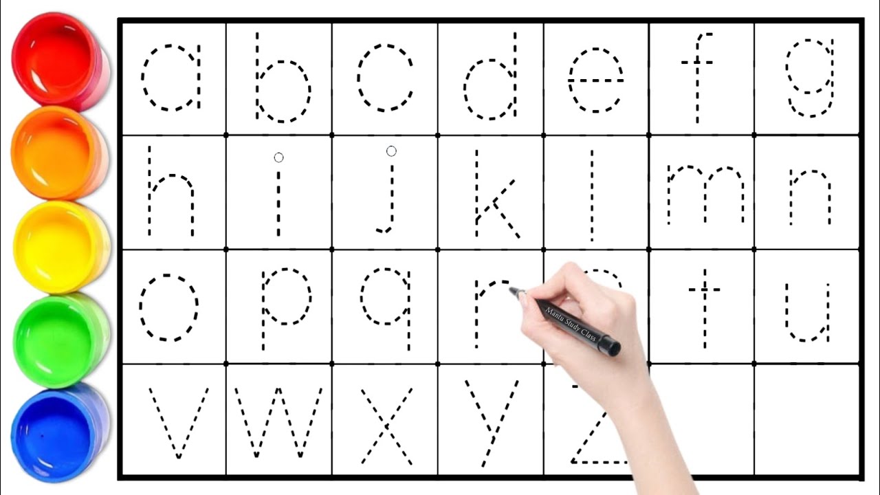 alphabet, mantu study class, ABCD, 356 - YouTube