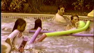 1995 June 30th Myres Family at Pool Party
