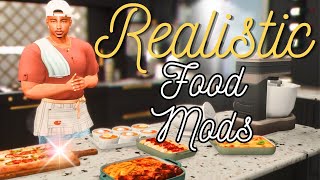 😍New Realistic Food Mods for The Sims 4😍