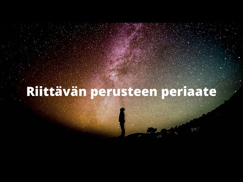 Video: Mikä on kosmologisen periaatteen perusidea?