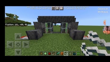 how to make a automatic moving door using sculk sensors (minecraft bedrock edition 1.18 update)
