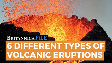 BRITANNICA FILE: The 6 types of volcanic eruptions | Encyclopaedia Britannica