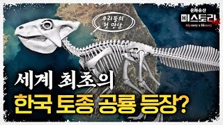 What is the identity of the world's first Korean dinosaur fossil discovered miraculously?