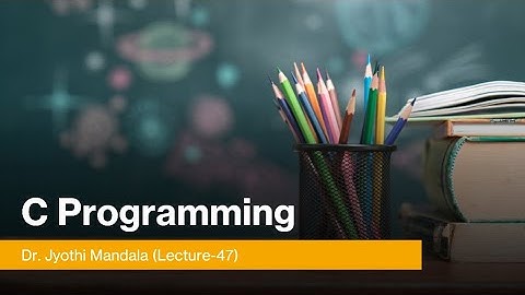 C Programming: Lecture #47: Pointer  Expressions || Pointer Arithmetic