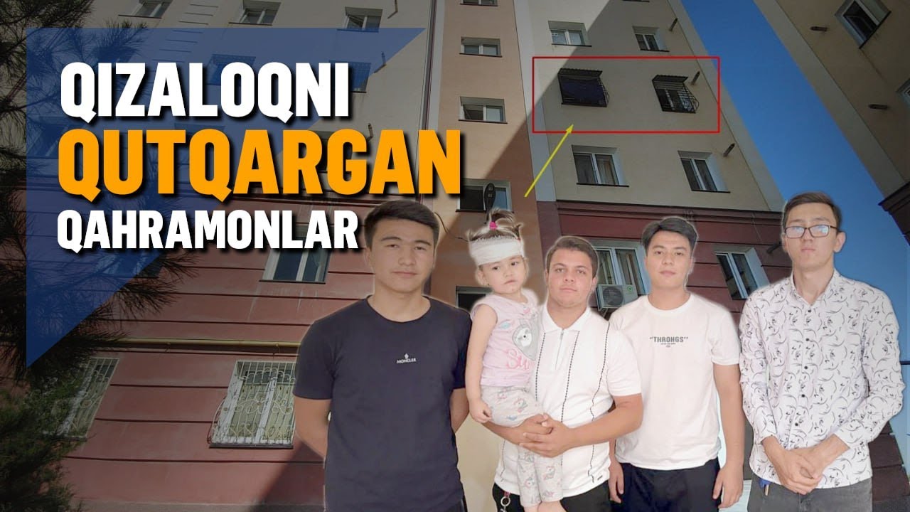 To‘rtinchi qavatdan qulab omon qolgan qizaloq