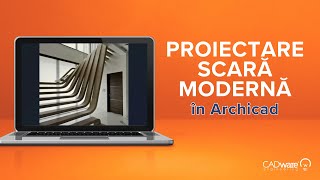 Scară Modernă În Archicad Tutorial Archicad România Archicad Tips Tricks