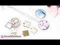 How to Use Excess Colorized Resin Pieces to Create Mosaic Pendants by Becky Nunn