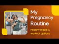 Healthy pregnancy routine  36 week pregnant diet  workout