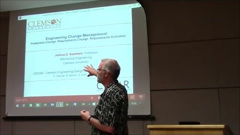 Engineering Change Management:  Production Change, Requirements Change, Requirements Evolution