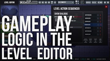 Creating Gameplay Logic in the Runtime Level Editor