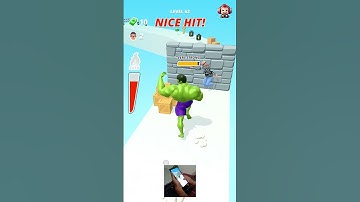 Muscle Rush Part 53 Gameplay | Hulk man Run Transformation 💪🏻 #shorts #cartoon