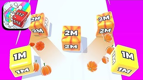 Jelly Run 2048 ​- All Levels Gameplay Android,ios (Part 14)