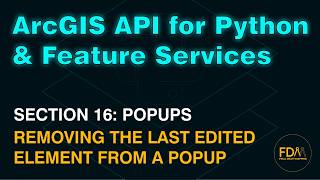 Removing the Last Edited Information from a Popup in ArcGIS Online using the ArcGIS API for Python
