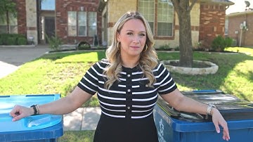 How to Place your Trash and Recycling Carts
