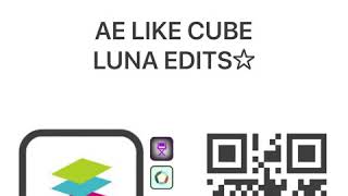 AE Like Cube QR Code