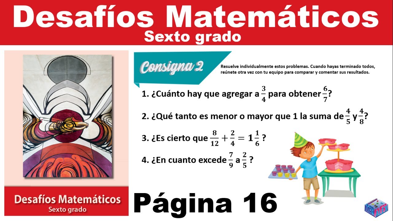 Libro De Desafios Matematicos Contestado De 6 Grado www.youtube.com