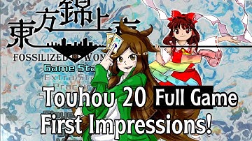 Touhou 20 ~ Fossilized Wonders - Full Game Reaction Stream!!