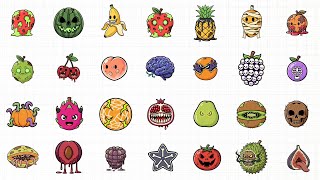 30 Zombie Fruits - Fruits That Turned Into Zombies