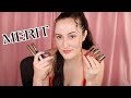 MERIT BEAUTY | Shade Slick, Brow 1980, Clean Lash, Flush Balm | HONEST review &amp; first impressions!!