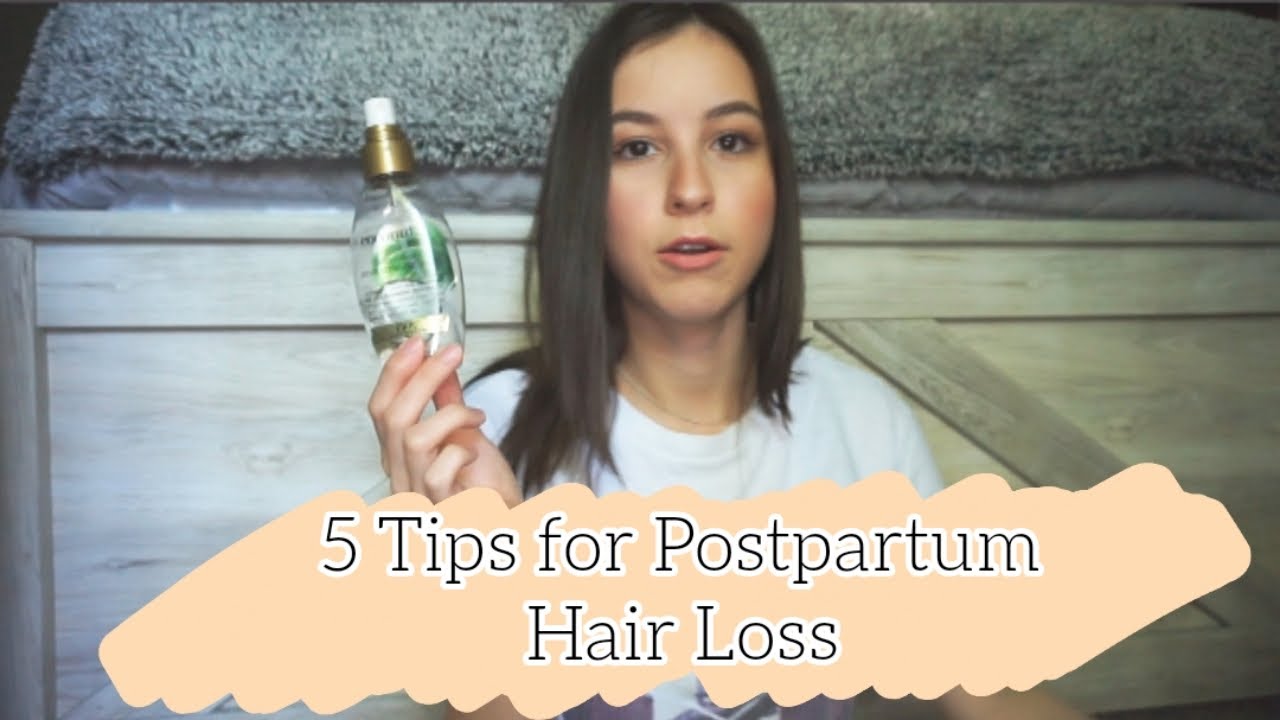 Tips For Postpartum Hair Loss Youtube