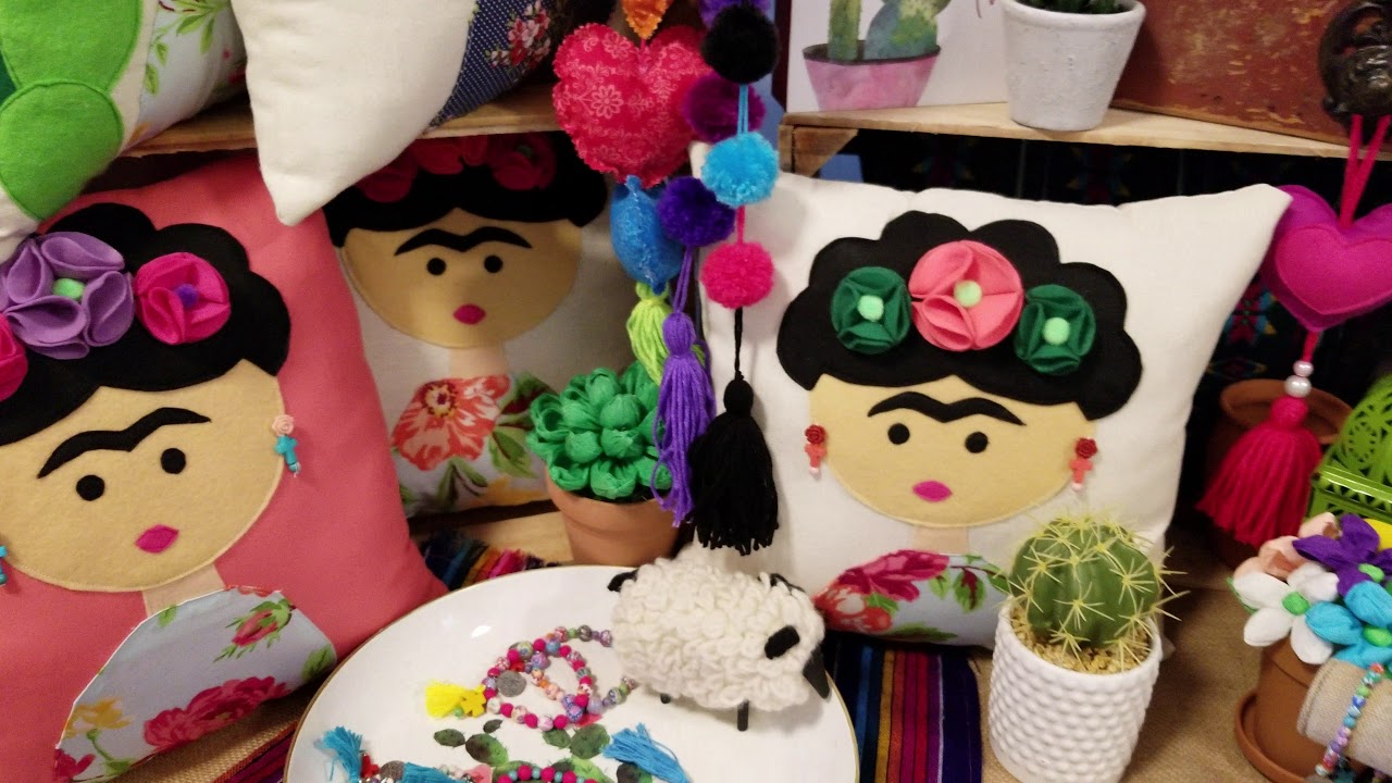 Lindas Manualidades para hacer en casa (Frida Kahlo)