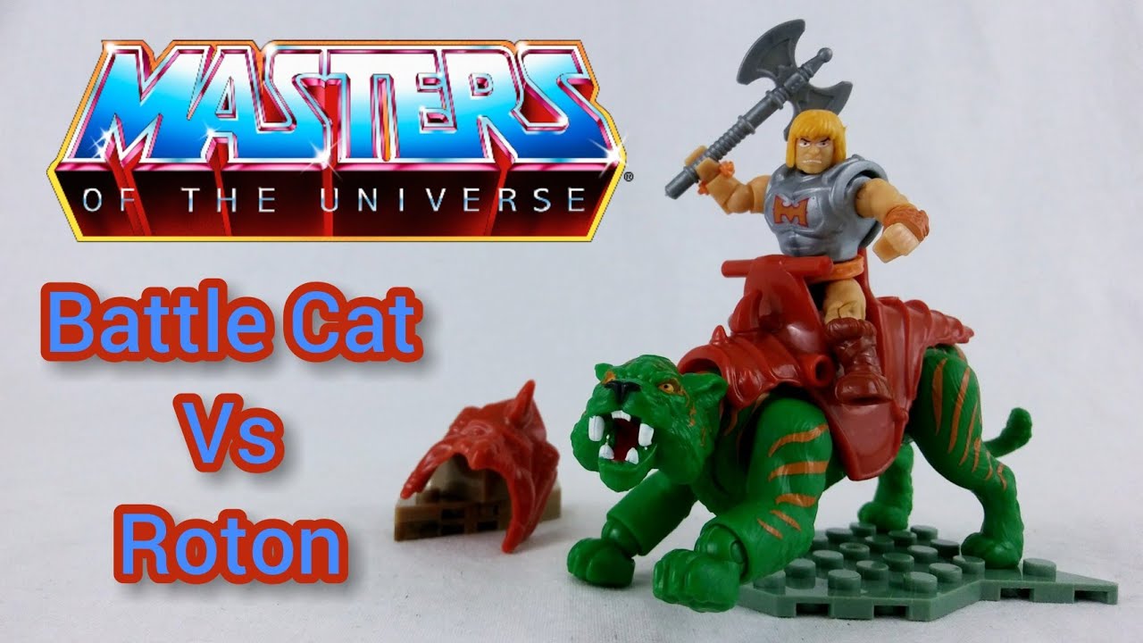 NEW SEALED Lego Masters of the Universe MOTU Mega Construx Battle Cat vs Roton
