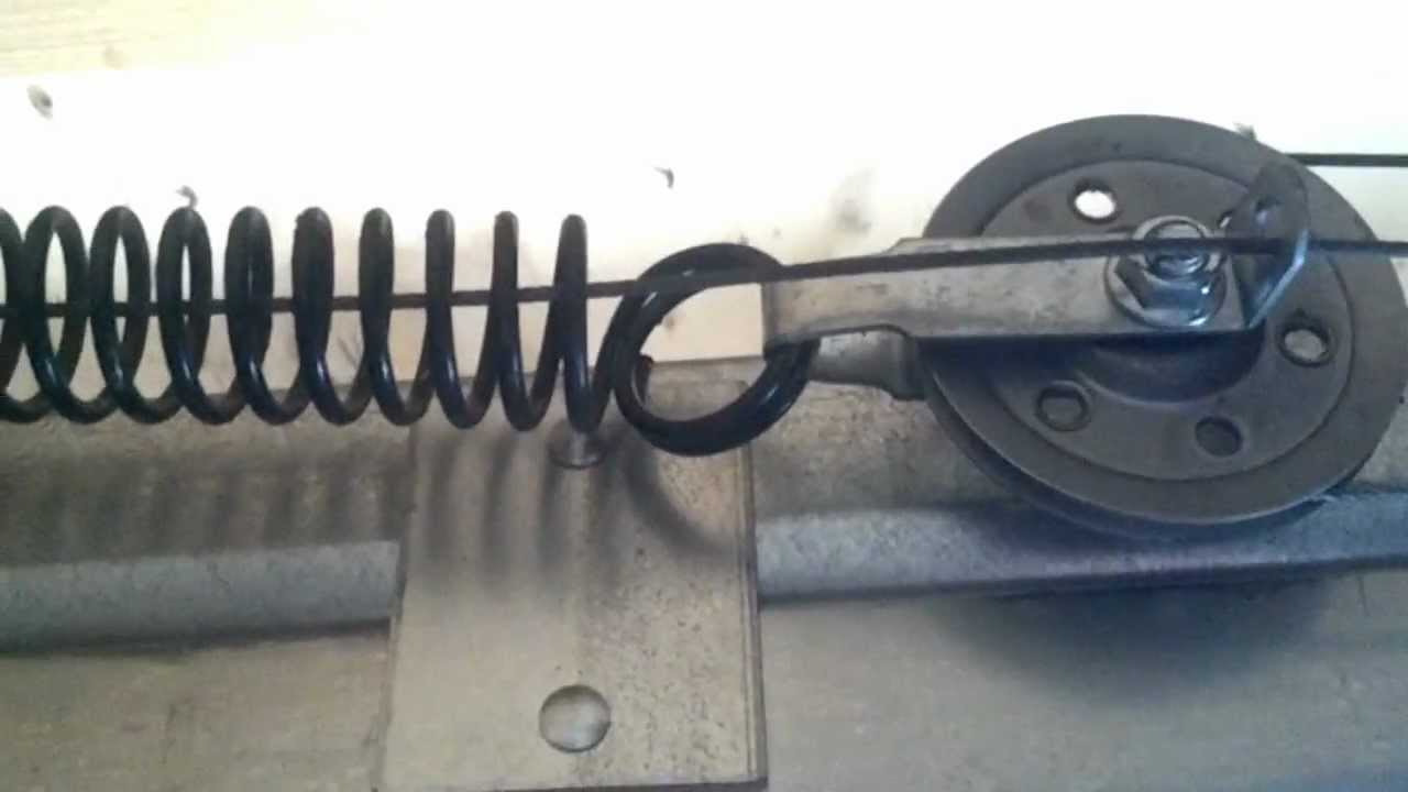 Modern Replace garage door extension springs youtube  Garage Door Installation