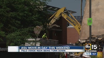 ASU move-in day this weekend