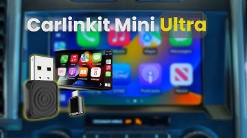 Carlinkit Mini Ultra | Ultimate 2-in-1 Wireless CarPlay Android Auto Adapter