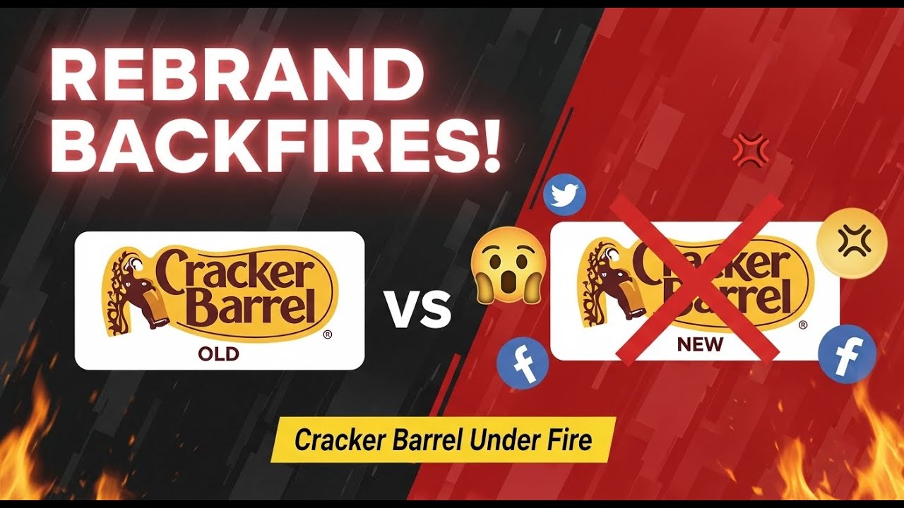 How Cracker Barrel’s Rebrand Sparked a Social Media Firestorm