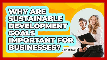 Why Are Sustainable Development Goals Important For Businesses? - BusinessGuide360.com