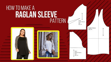 Raglan Sleeve & Bodice Pattern | Pattern Cutting | Fashion Design