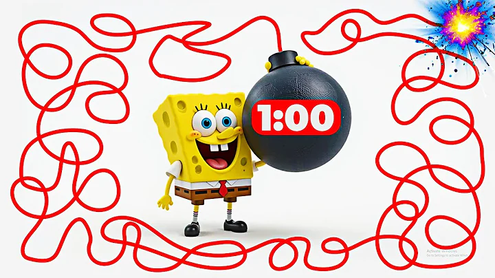 1 Minute Timer Bomb - SPONGEBOB