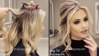 ПОДБОРКА!😺 10 очень красивых праздничных причесок для длинных волос! 👌😍 ПОДБОРКА!😺 10 очень красивых праздничных причесок для длинных волос! 👌😍