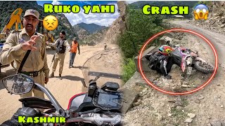 Hmara KASHMIR Phuchna bhot Mushkil ho gaya 😣 ek or Big Crash ke baad 😱 Kishtwar to Srinagar Ep.04