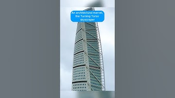 🏙️ An architectural marvel, the Turning Torso skyscraper #malmö #sweden #travel