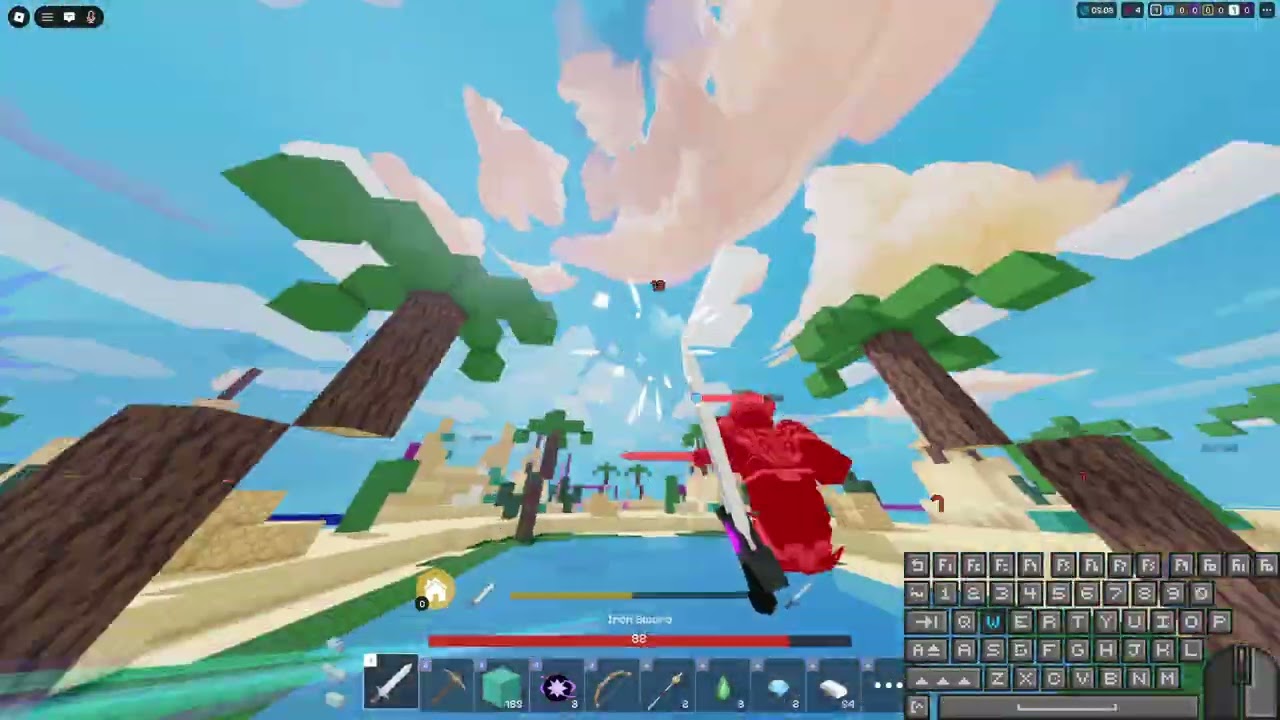es Roblox bedwars gameplay 1515 - YouTube