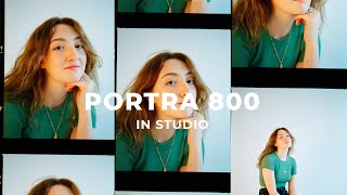 Shooting Film Portraits in the Studio | Portra 800 & Mamiya RB67